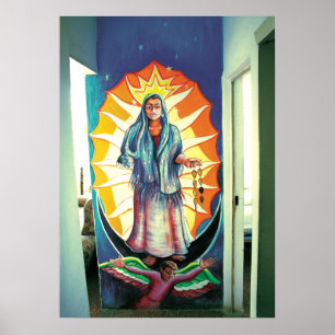 Casas Cuba 20" do La x 28" poster (lustroso)