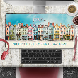 Casas de Arte Primitivas Engraçadas Trabalham em C