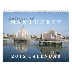 Casas de campo do calendário de Nantucket 2012