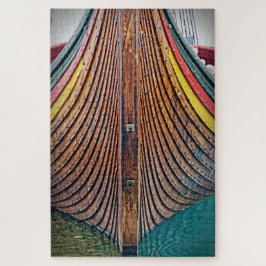 Casca do navio de Viking - 20x30 - quebra-cabeça