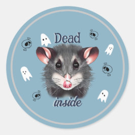 Cascas de Dentro de Possum, bonitas e autocolantes