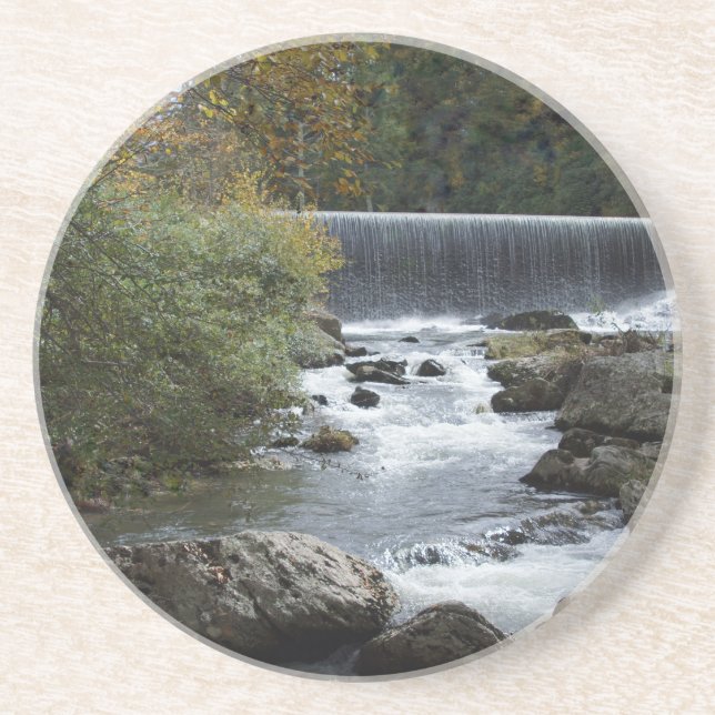 Cascata em Banner Elk, porta copos NC (Frente)