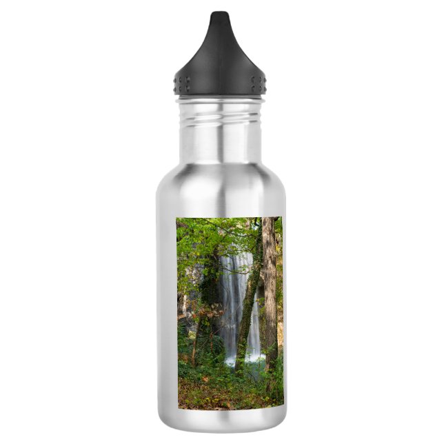 Cascata Na Garrafa De Água Da Floresta (Esquerda)