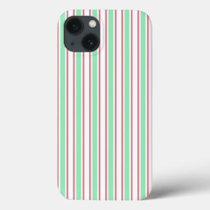 Cascata verde-mint, rosa e branca