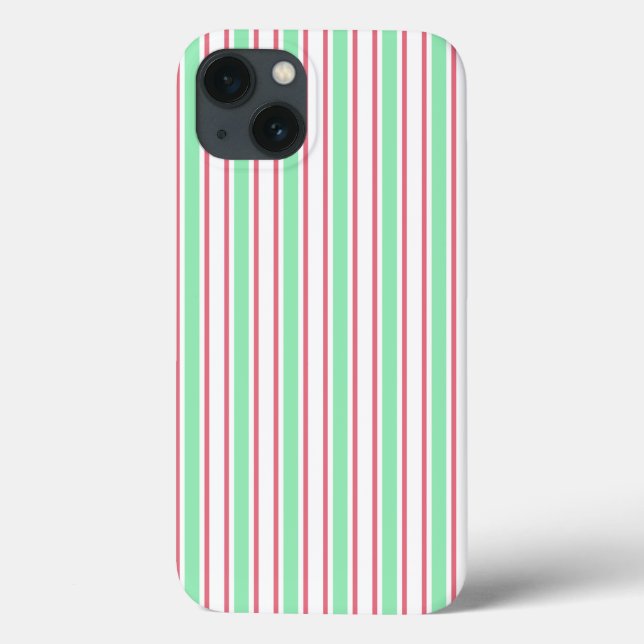 Cascata verde-mint, rosa e branca (Verso)