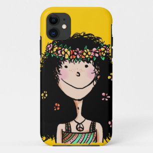 Case-Mate Capa de ID para iPhone 5, Garota da Primavera