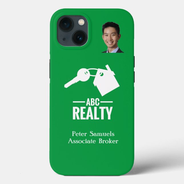 Case-Mate da marca Real Estate Green iPhone 13 (Verso)