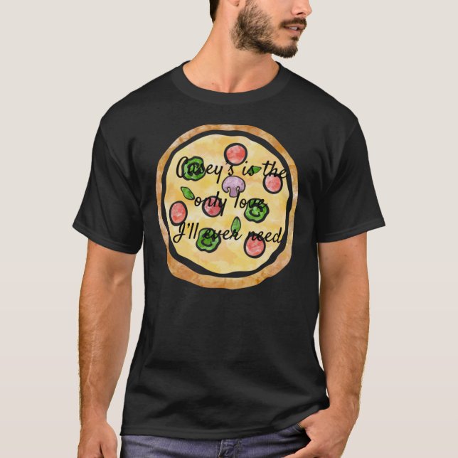 Casey’s Pizza is my lover Classic T-Shirt (Frente)