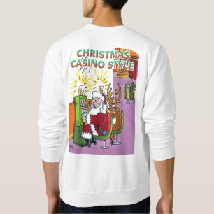 Casino de Natal Estilo Camisa branca