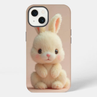 Caso Adorável Fluffy Bunny iPhone 13