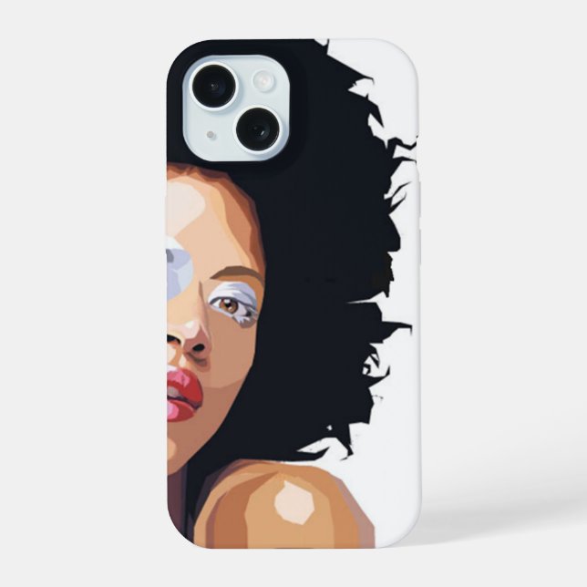Caso Afrocentric iPhone 15 (Verso)