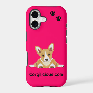 Caso cor-de-rosa do iPhone 5 do filhote de
