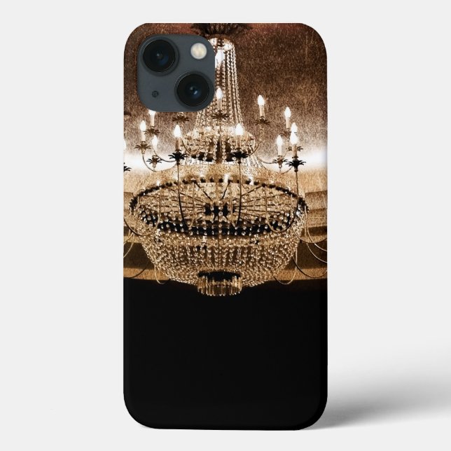 Caso Crystal Chandelier Dazzle Glitz Glam IPAD (Verso)