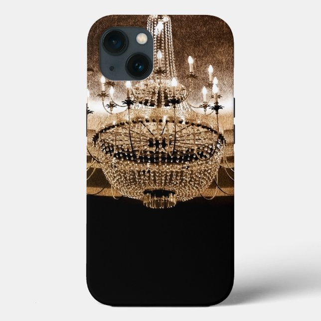 Caso Crystal Chandelier Dazzle Glitz Glam IPAD (Verso)