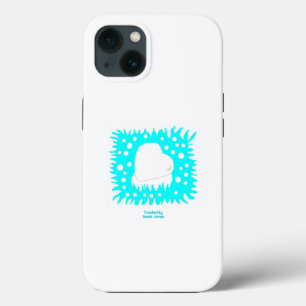 Caso da Apple iPhone 13 do Winter Snow Heart Apple