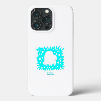 Caso da Apple iPhone 13 Pro do Winter Snow Heart A