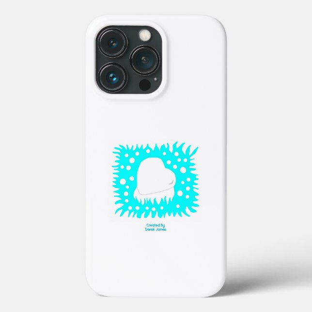 Caso da Apple iPhone 13 Pro do Winter Snow Heart A (Verso)