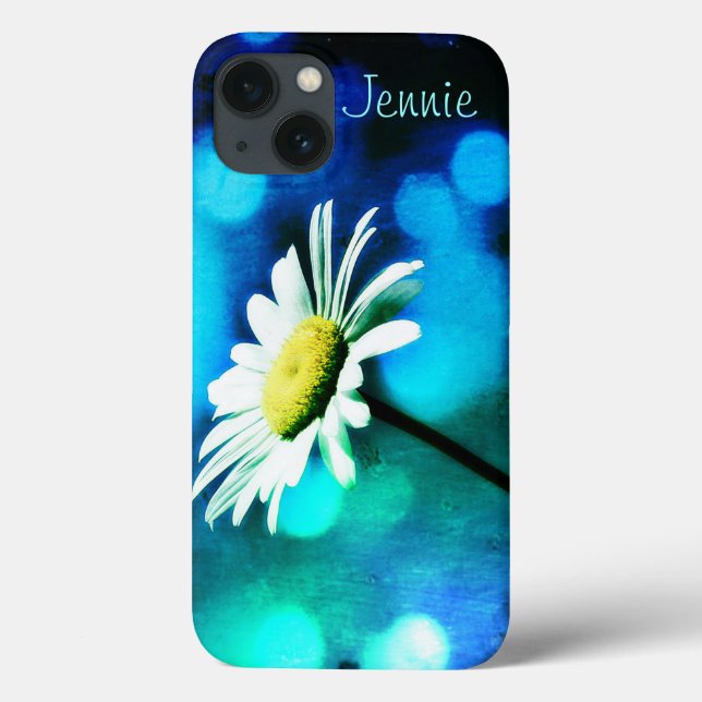 Caso Daisy in Turquoise Mini Retina (Verso)