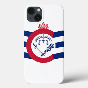 Caso de Ar Patriótico Ipad com Bandeira de Cincin