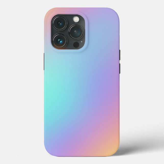 Caso de Gradiente Pastel iPhone 13 (Verso)