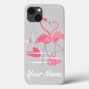 Caso de IPad Mini de Nome de Amor Flamingo