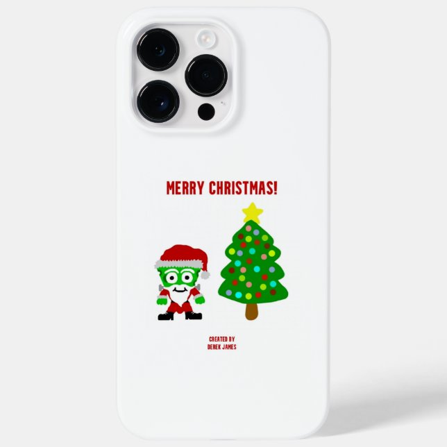 Caso de Natal FrankenCheese iPhone 14 Pro Max (Verso)
