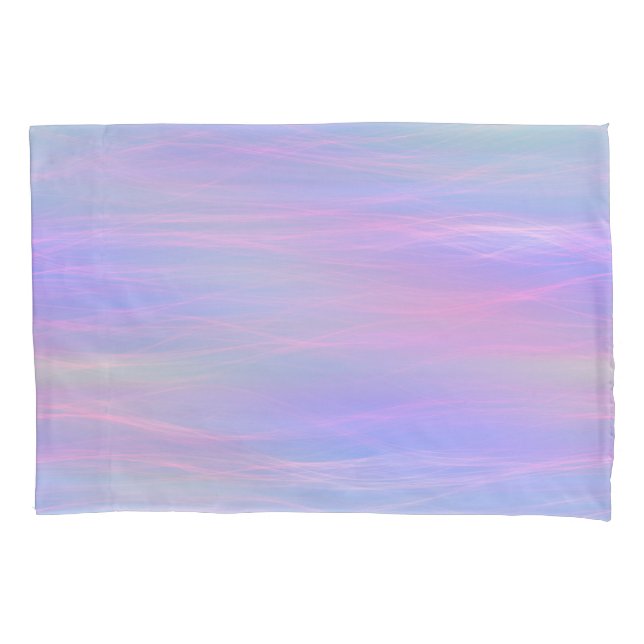 Caso de Travesseiro Wispy Rainbow (Frente)