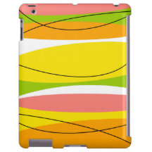 Caso do Citrus Stripe iPad