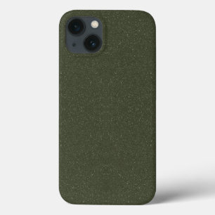 Caso do iPhone 13 da Textura Verde da Moss - Perso