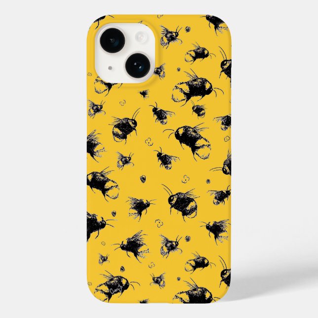 Caso do iPhone 14 da Bee Bonita | Presente de aniv (Verso)