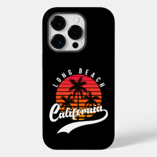 Caso do iPhone 14 Pro para Retro de Long Beach