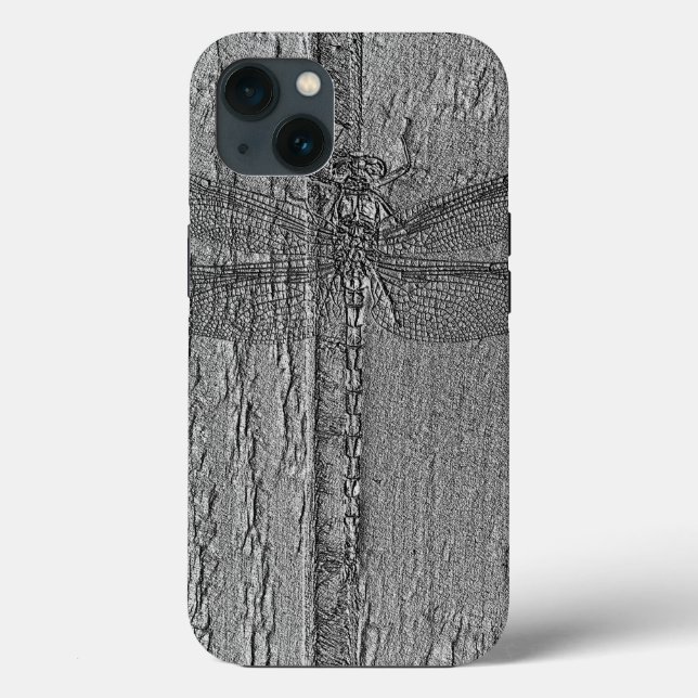 Caso do iPhone 6 da libélula (Verso)