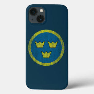 Caso do iPhone 6 de Roundel do vintage da suecia