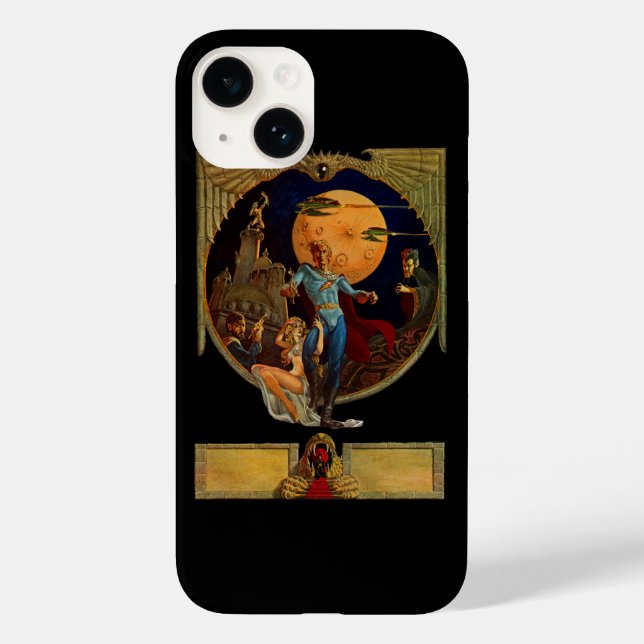 Caso do iPhone 6 do Herói do Sci-Fi (Verso)