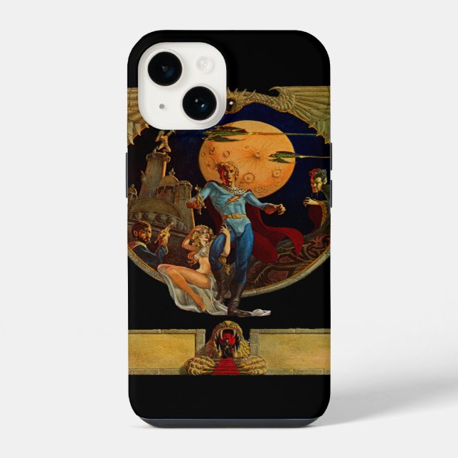 Caso do iPhone 6 do Herói do Sci-Fi (Verso)
