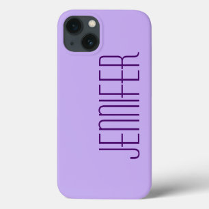 caso do iPhone 6, roxo, personalizado, resistente