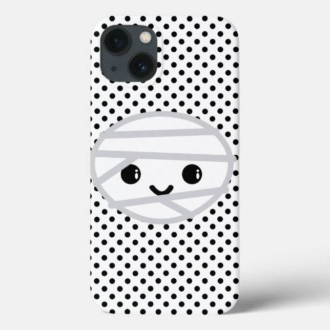 Caso do Kawaii Mummy iPad Mini (Verso)