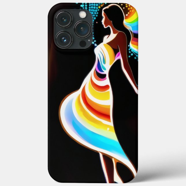 Caso do Rainbow serenity iPhone / iPad (Verso)
