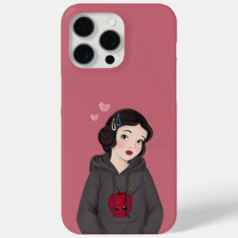 Caso Elegante Blanche Neige iPhone 15 Pro