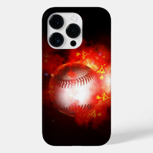 Caso flamejante do iPhone 7 do basebol