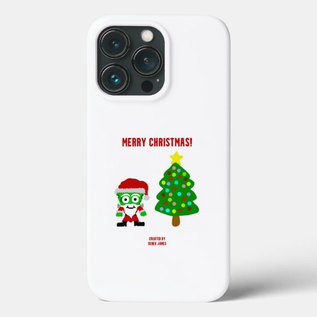 Caso FrankenCheese Apple iPhone 13 Pro de Natal (Verso)