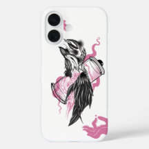 Caso Halloween Black Raven Gothic Apple iPhone 16