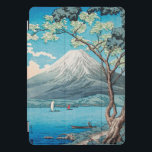 CASO iPAD - Monte Fuji do lago Yamanaka<br><div class="desc">Este iPad Case apresenta uma ilustração colorida japonesa do "Monte Fuji do lago Yamanaka" por Hiroaki Takahashi (1871-1945) . Esta imagem NÃO pode ser removida, mas pode ser movida para cima ou para baixo um pouco para atingir a sua vista preferida. Personalize com texto personalizado em sua escolha de fonte,...</div>
