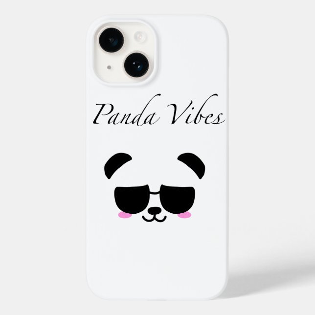Caso IPhone Panda Vibes (Verso)