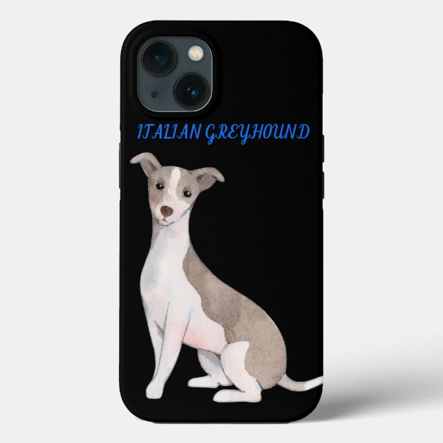 CASO ITALIANO DE GREYHOUND APPLE IPHONE 13. (Verso)
