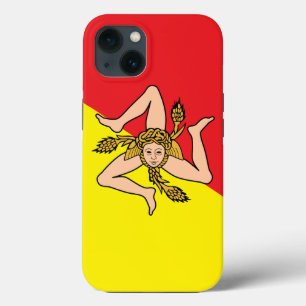 Caso-Mate Apple Patriótico, bandeira da Sicília