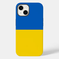 Caso-Mate Apple Patriótico, bandeira da Ucrânia, C