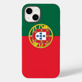 Caso-Mate Apple Patriótico, bandeira de Portugal C