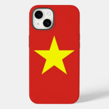 Caso-Mate Apple Patriótico, bandeira do Vietname,