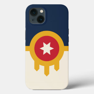 Caso-Mate Apple Patriótico, bandeira Tulsa